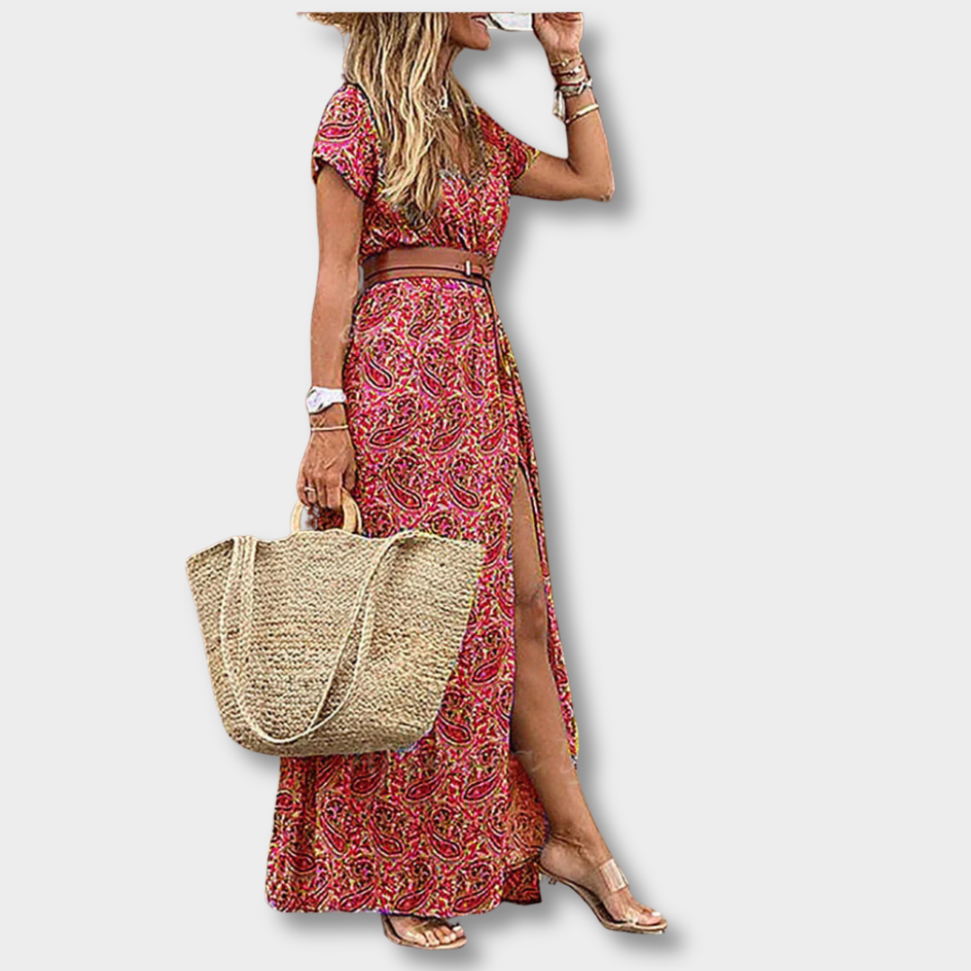 SYBELLA™ | Luftig Boho Maxi Kjole
