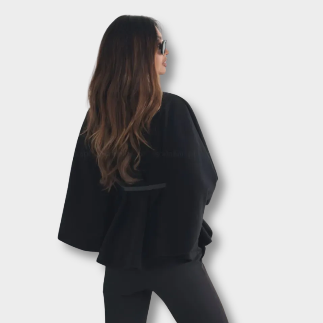 Aurelia™ | Chic Kappefrakke med Bælte