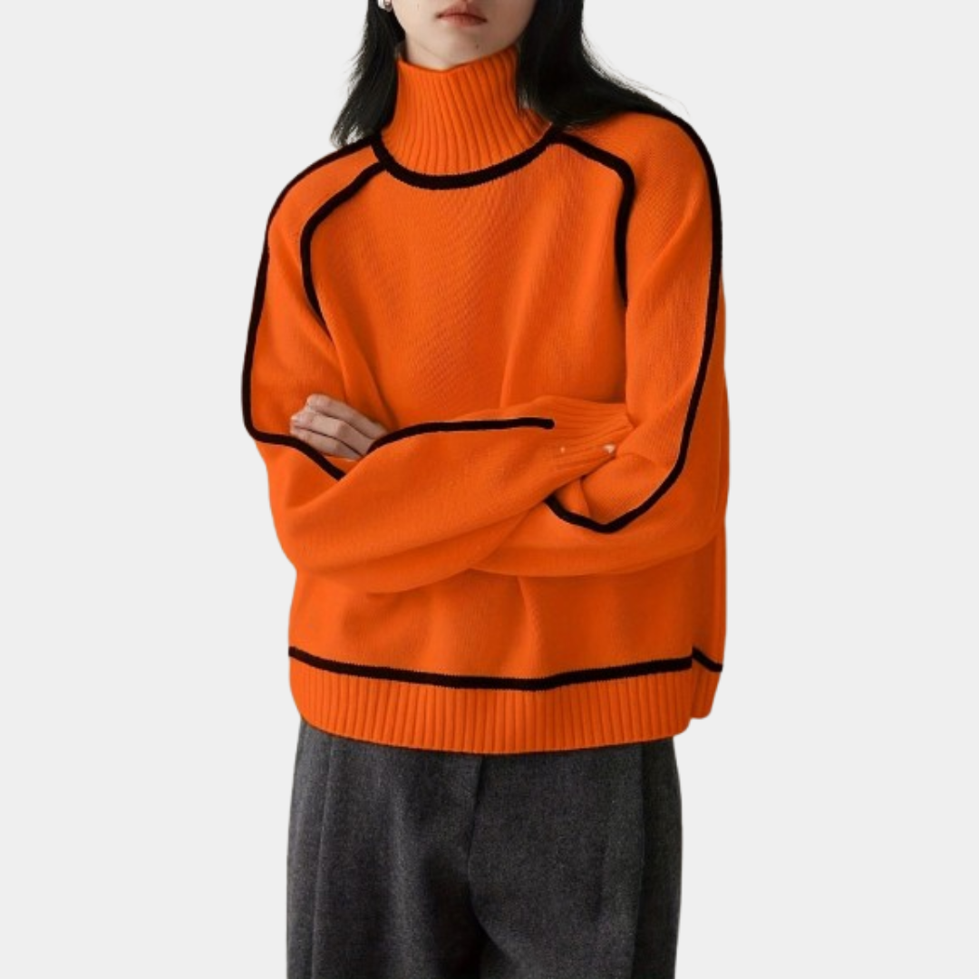 Annabelle™ | Blød Rullekrave Sweater