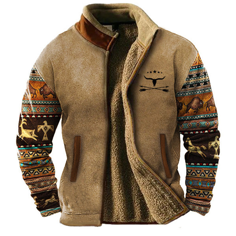 Savrani™ | Herre Casual Fleecejakke