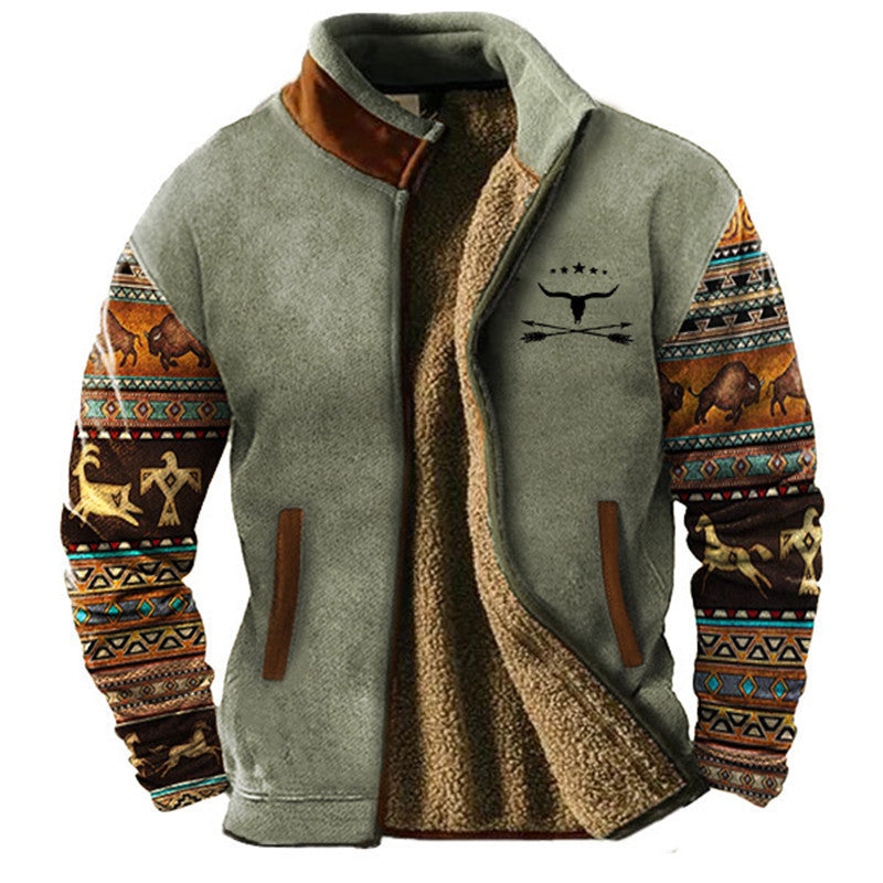Savrani™ | Herre Casual Fleecejakke