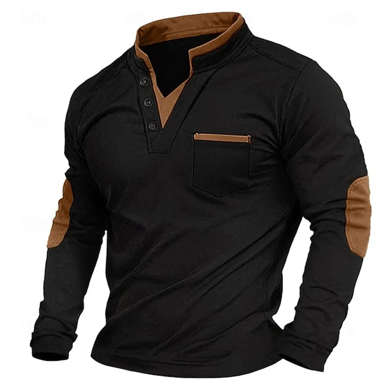 Eirik™ | Herre V-hals Sweatshirt