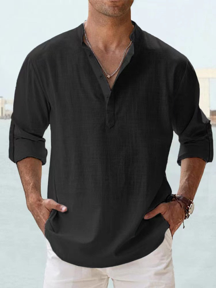 Linvie™ | Breathable linen shirt
