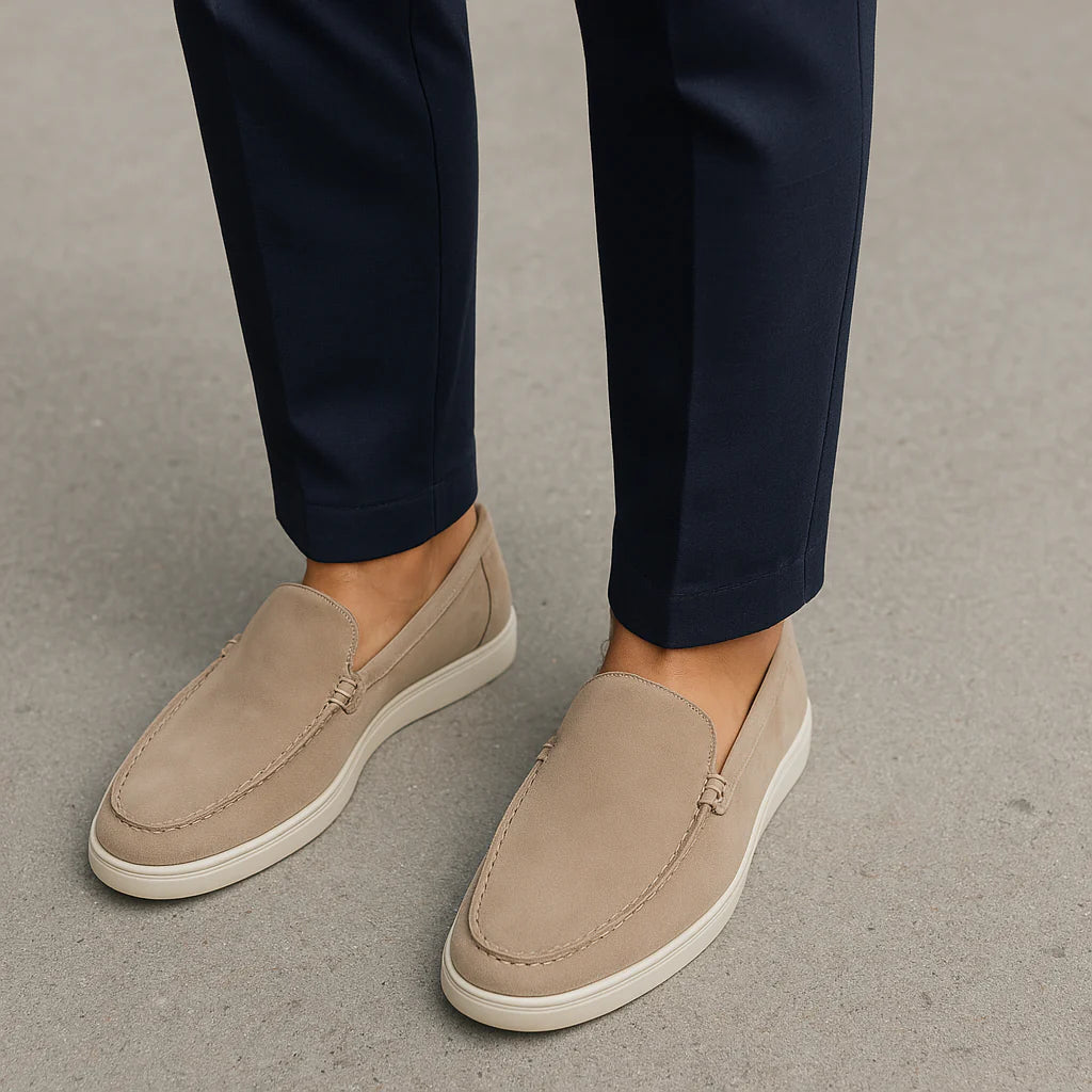 Averro™ | Elegante ruskind loafers