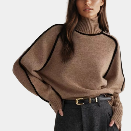 Annabelle™ | Blød Rullekrave Sweater