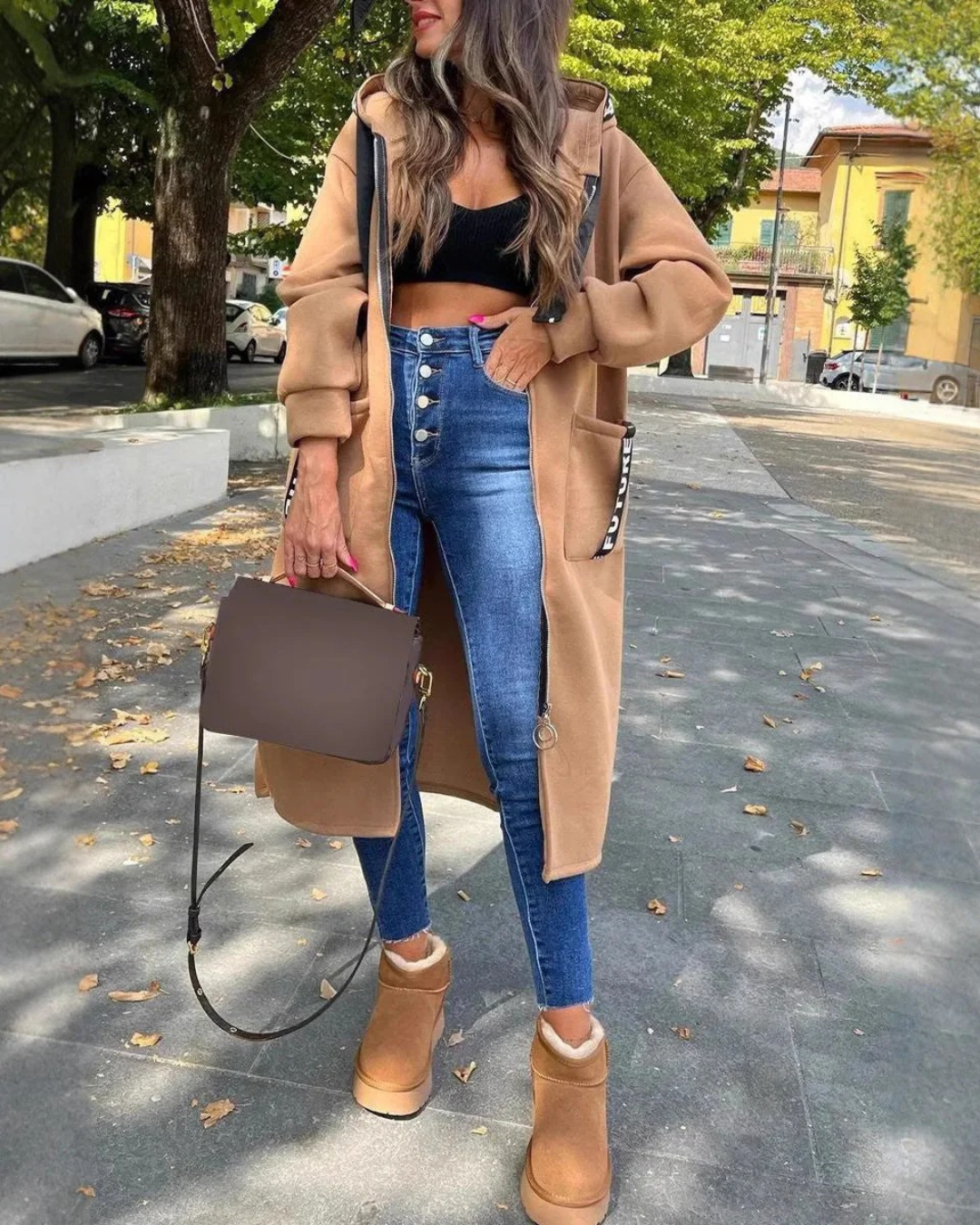 Marina™ | Lang hættetrøje