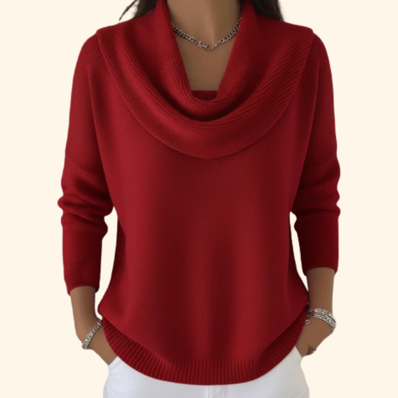 Eliza™ | sweater med krave