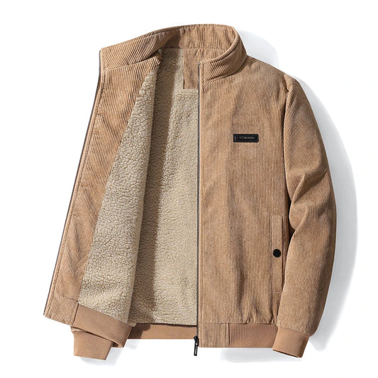 Udo™ | corduroy jacket with fleece lining