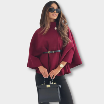 Aurelia™ | Chic Kappefrakke med Bælte