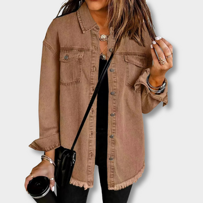 KATJA™ | Klassisk Denimjakke