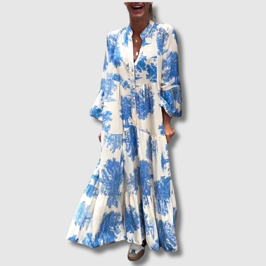 Mirone™ | Blomster Maxi Kjole