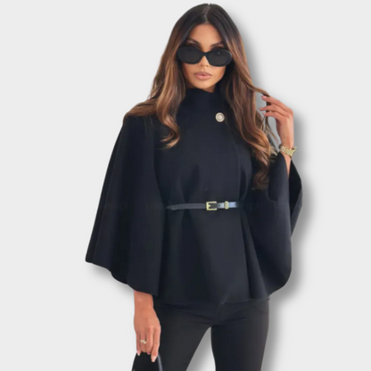 Aurelia™ | Chic Kappefrakke med Bælte