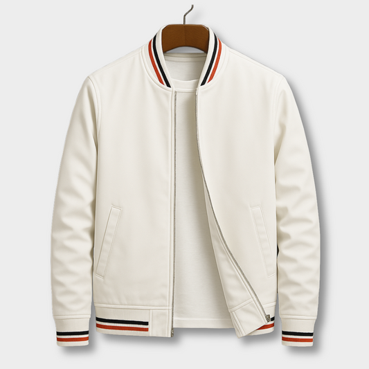 Arden™ | Elegant Stribet Bomberjakke