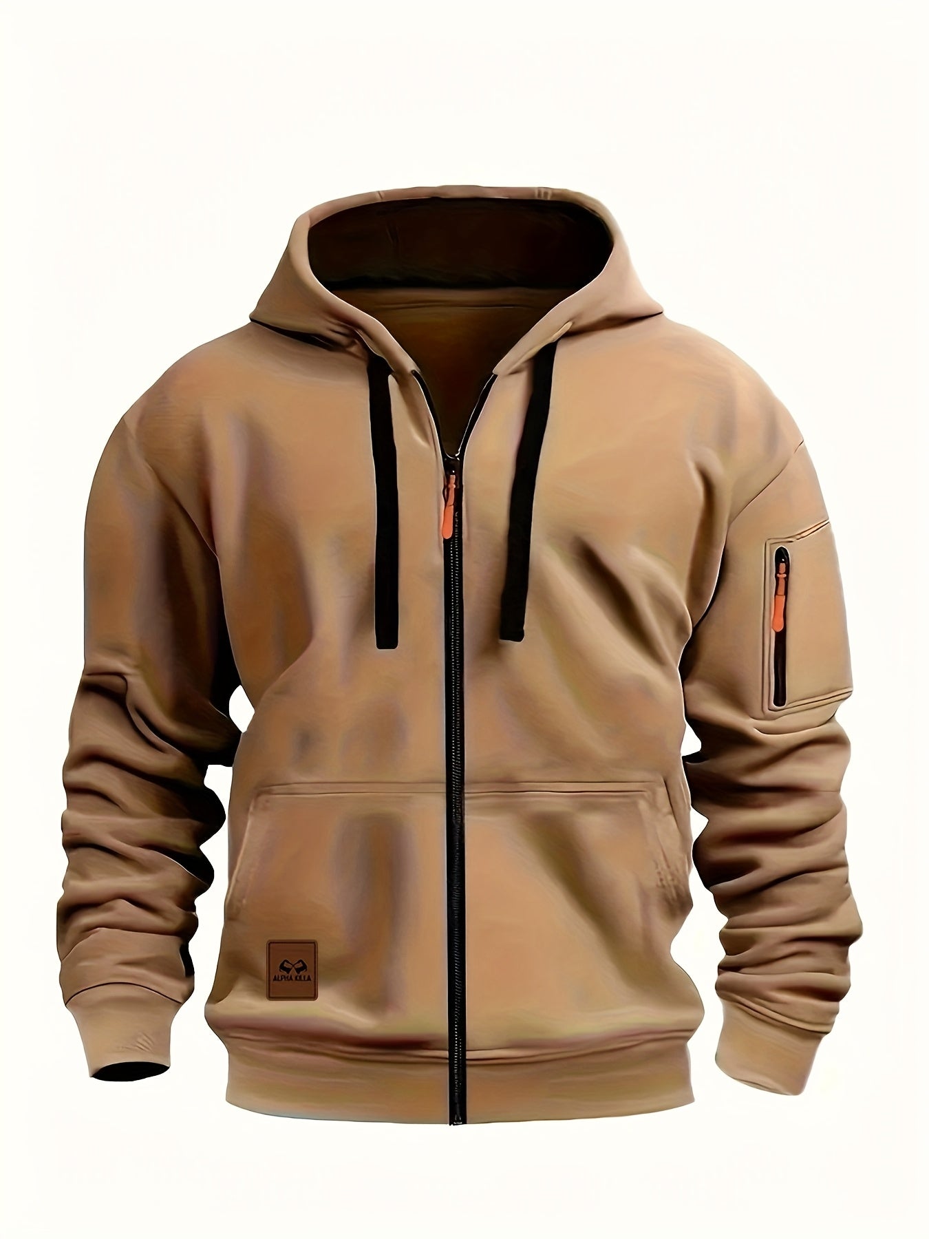 Axton™ | Klassisk Hættetrøje med Lynlås