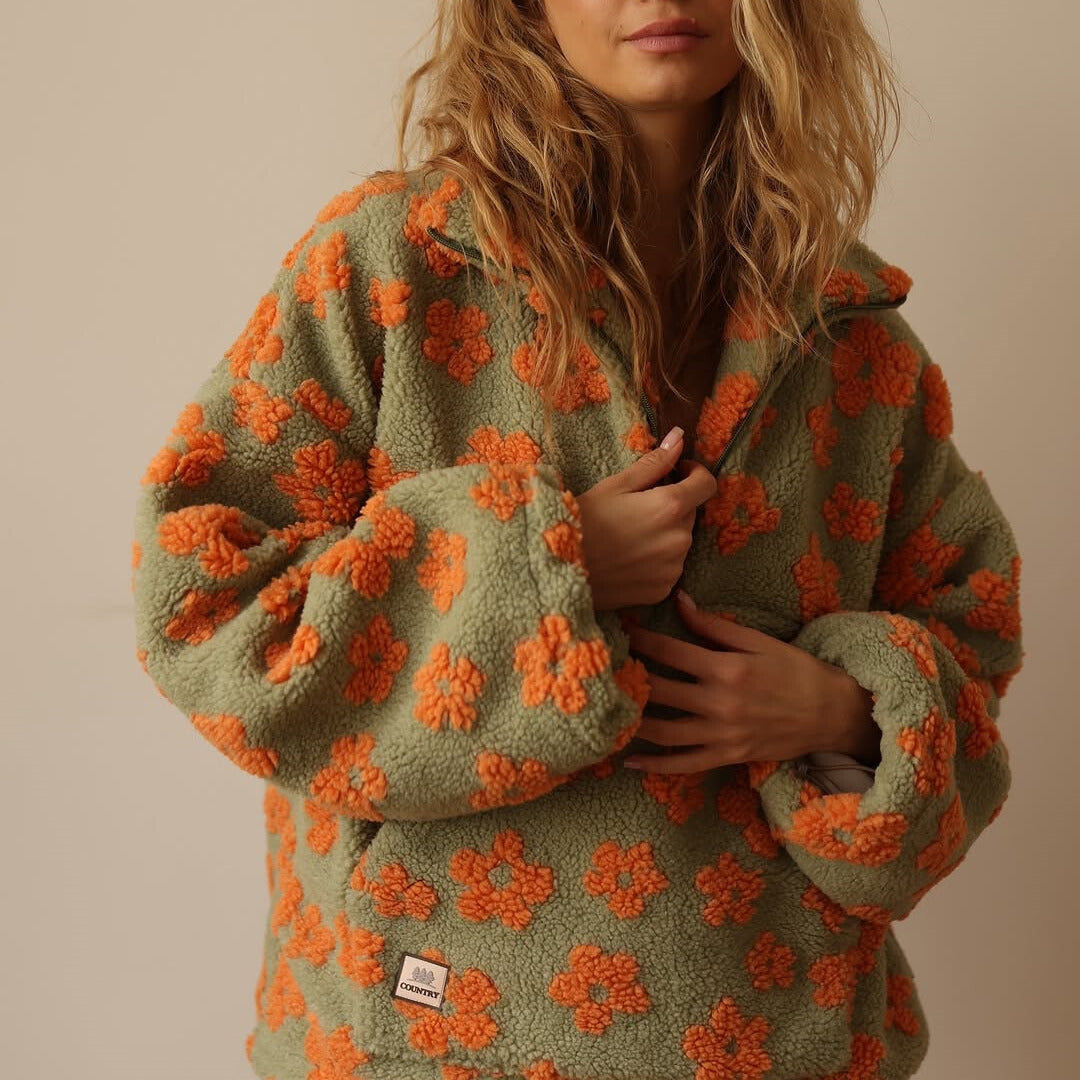 Daisy™ | Fleece-trøje Bloom