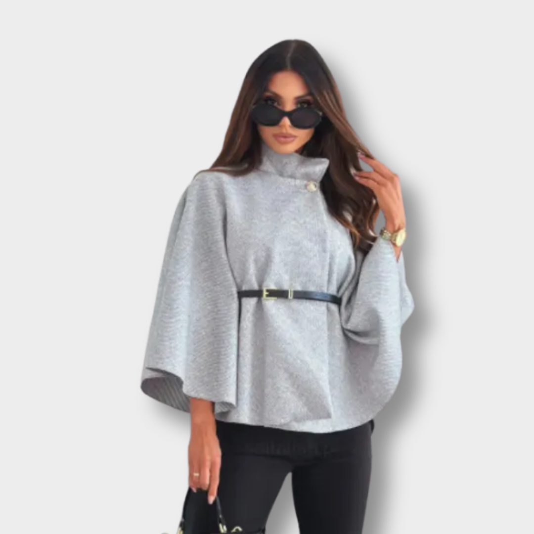 Aurelia™ | Chic Kappefrakke med Bælte