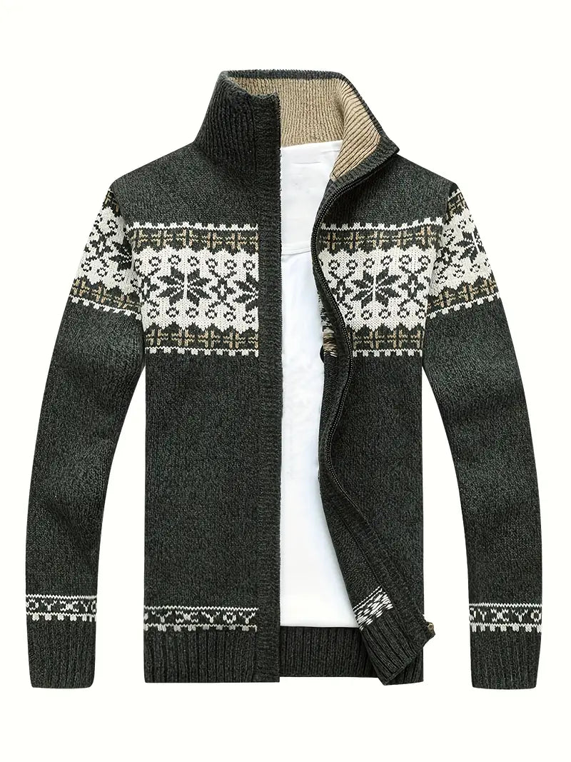 Glacier™ | Luksus Zip-Knit Cardigan