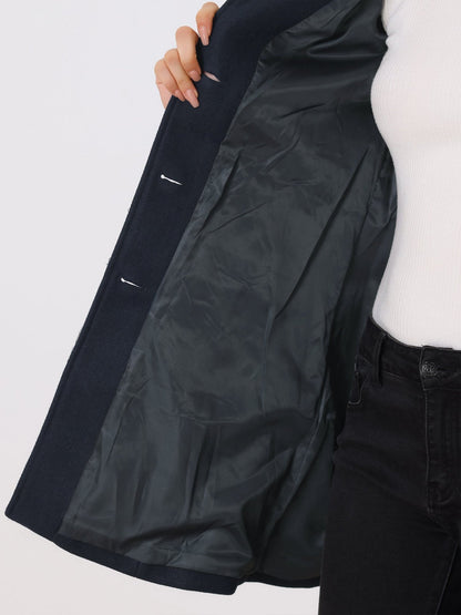 Josephine™ | Enkeltradet vinter-trenchcoat